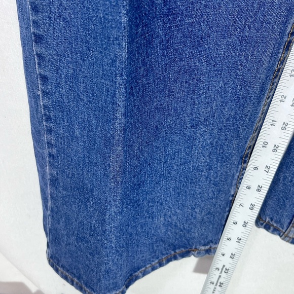 Levis 569 Loose Straight Jeans Mens 42/32 Blue Denim Work Comfort Casual 1813 - Picture 5 of 9